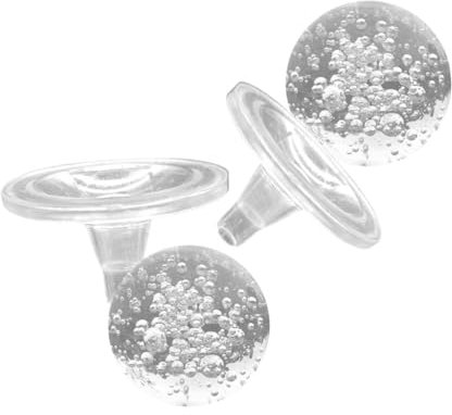 UKCOCO 2 Set A Sfera di Cristallo A Bolle per Fontane in Cristallo Fontane da Tavolo con Supporto per L'acqua in Cristallo