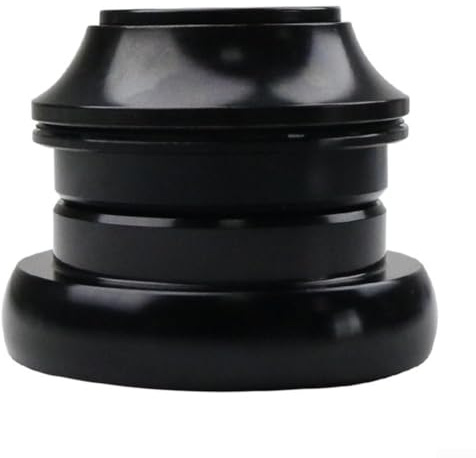 44mm Bike Headset External Type Featuring Double Bearing System, Compatible with Straight Fork 28 6mm and Taper Fork 39 8mm, Aluminum Alloy Material
