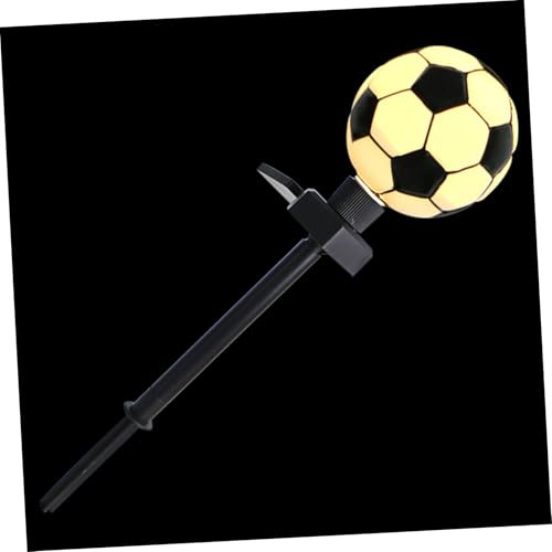 WHAMVOX Lampada da Giardino Solare Forma di Pallone da Calcio Luce da Esterno per Prato con Pannello Solare Integrato per Giardino Facile Installazione e Risparmio Energetico