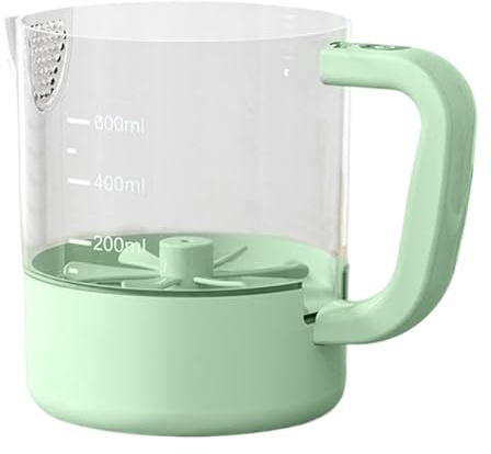 Sbattitore per uova portatile - frullatore multifunzionale - frullatore portatile e scolapasta | Per schiuma di latte, caffè, condimento per insalate al cioccolato caldo salse per alimenti per bambini