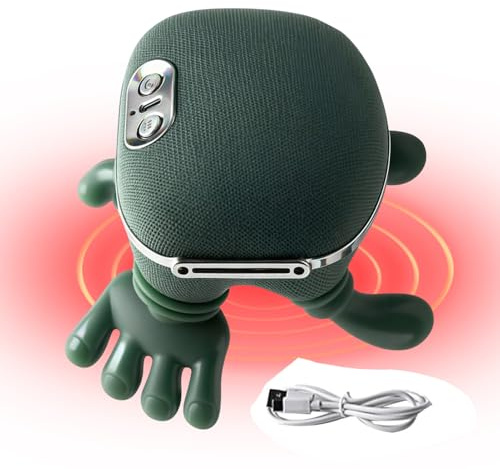 Siaasoo Massage Master Per Spalle, Collo, Addome Inferiore, Airlandolists Massaggiatore Per Collo E Spalle Con Calore, Massaggiatore Impastatore Real Hands N7, Impastamento 3D Dei Tessutis Profondi
