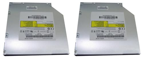 Buhdjfnke 2X Graveur de DVD CD RW 9.5Mm Lecteur de Disque Optique SATA Interne Ordinateur Portable Graveur de DVD SU-208