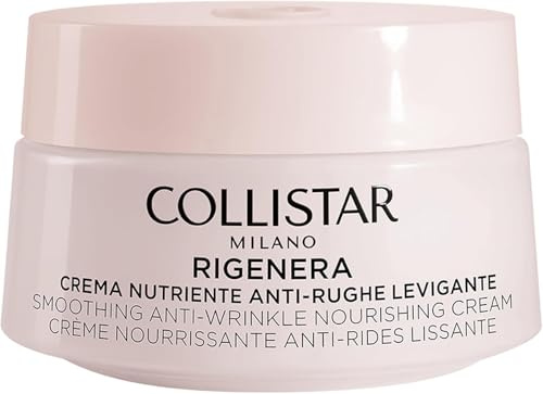 Colistar Rigenera Crema Nutriente Anti-Rughe Levigante, Viso e Collo, con Cellule Meristematiche di Rosa Canina, 50 ml
