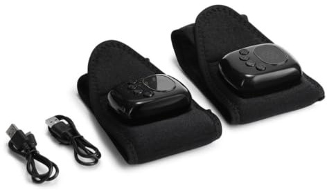 Fxzqgnh 2 Pieces Air Compression Wrist Wrap Rechargeable Wrist Wrap with Heat Adjustable Device