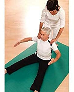 Airex Hercules Exercise Mat, Perfect for Any Excercise or Rehabilitation Routine, Thick and Comfortable, 200 x 100 x 2.5cm, Blue