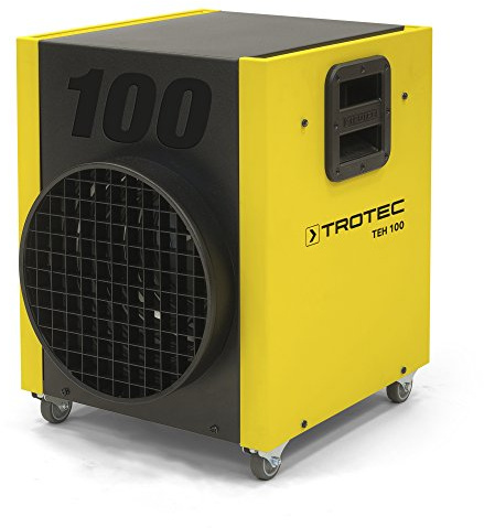 TROTEC TEH 100 Elektroheizer mit 18 kW Heizlüfter | Heizgerät Bauheizer mit widerstandsfähiger Schutzlackierung