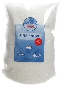 Schnee Kunstschnee Pulverschnee Dekoschnee Basteln Weihnachten 200 g