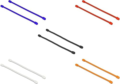 Delock Kabelbinder biegsam L 150 x B 4 mm farbig Sortiert Set 10 Stück
