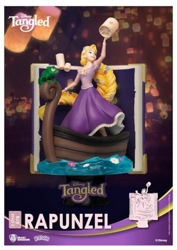 Beast Kingdom Jouets Disney - Diorama-078 - Livre Histoire - Raiponce