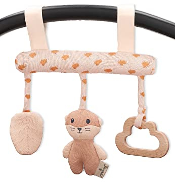 Sterntaler Baby Unisex Spielzeug Aufhängen Spielzeug zum Aufhängen Otti - Kinderwagenkette, Activity-Trapez, Kinderwagen-Spielzeug - Recycelt
