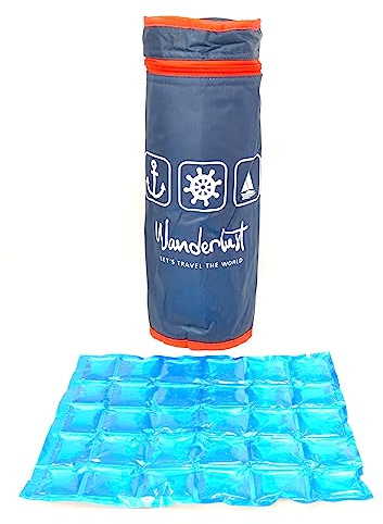4L nevara con refrigeratore di vino congelatore blu 2LTR Bottiglie da 2 litri. XXL Refrigeratore Flessibile Portatile per Spiaggia Campeggio Borsa Termica Campeggio Refrigeratore Camouflage Militare