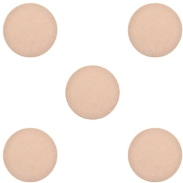5 Set Töpferscheibe Schläger Faserplatte flache Scheibe Platte für Keramik Ton Herstellung DIY 12 cm