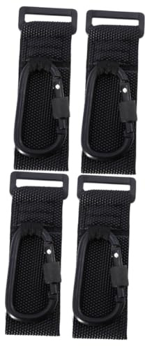 Toyvian 4piezas Ganchos De Cochecito Soporte Antideslizante Para Carro y Capacidad De Carga Para Transporte De Bolsas De Compras y Pañaleras