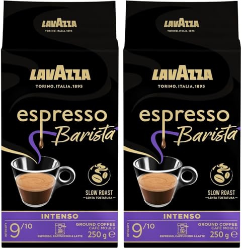 Lavazza Café Moulu Perfetto Espresso 250 g (Lot de 2)