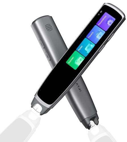 iFLYTEK Scanner stifts, Vorlesestift für Übersetzung und Sprachenlernen, Übersetzergerät mit integriertem Collins Dictionary, Offline Bewertung der Chinesischen und Englischen Aussprache