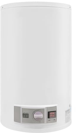 PUDLOR 35 Liter 2000W Elektro Warmwasserspeicher Elektrospeicher Horizontal LED-Bildschirm Vertikal Durchlauferhitzer Elektroboiler Hängespeicher, für Küchen, Toiletten, Friseursalons