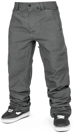 Volcom Herren Dua Gore-Tex Baggy Fit Snowboardhose Charcoal