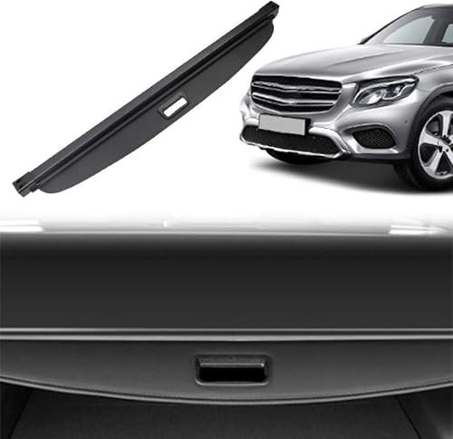 Auto Laderaumabdeckung Einziehbarer Fracht Abdeckungen für Mercedes-Benz Klasse GLC 2016 2017 2018, Trunk Parcel Gepäck Security Privatsphäre ZubehöR