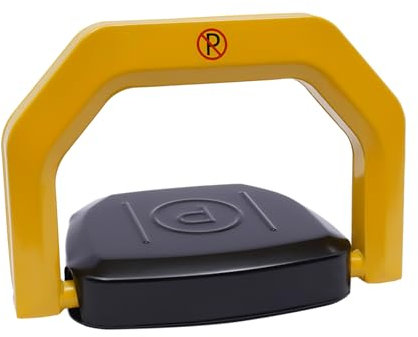 Automatic Remote Control Parking Lock, Carport Auto Space Stall Barrier with 30m Remote Controlled, Automatic Alarm Device, Parking Latch Space Lock for Private Car