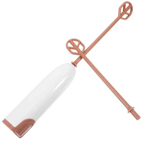 MOLUCKFU Mixer Elettrico Portatile Multifunzione con Asta Allungata Sbattitore Mano per Pappe e Bevande Design Smontabile Facile da Pulire per Latte in Polvere e Miscele