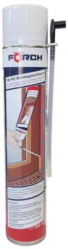 Förch 1K PU Montageschaum 750 ml – 6er-Pack | hochfester PU-Schaum für Montage, Isolierung & abdichtung, schäumt bis 45 l