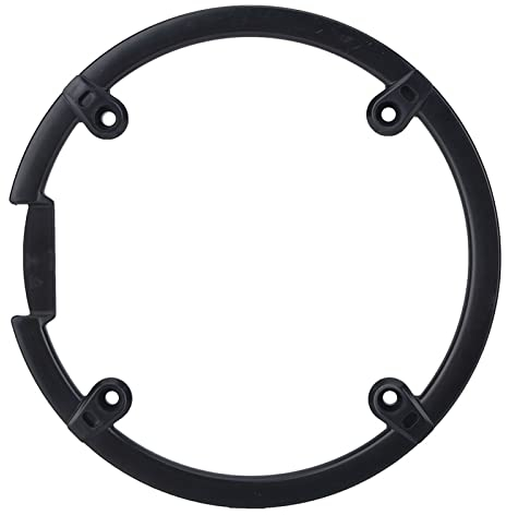 VGEBY Kettenschutzring, Kettenschutzscheibe Kunststoff Kettenrad Kurbel Abdeckung schwarz für Mountainbike Fahrrad