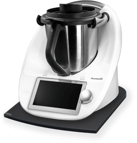 coolina Premium Gleitbrett für den Thermomix - Passend für TM5, TM6 & TM31 - Hochwertiger Gleiter - Aus Acryl - Anthrazit