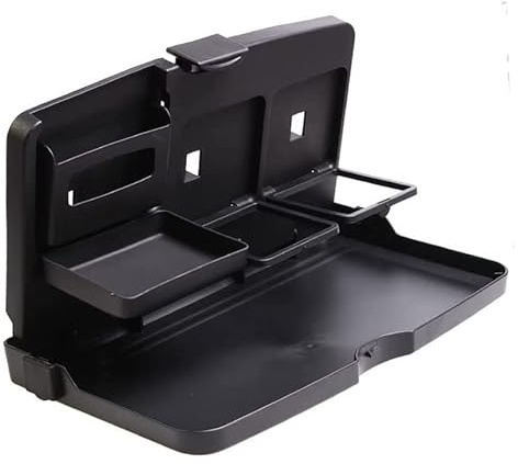 Car Food Tray Holder – Auto Food and Drink Tray, Multipurpose Handy Car Tray,Folding Multi-Functional Storage Cup Bottle Beverage Stand