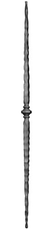 shivler Zaunelemente Gartentor Metallzaun Zäune Zaundekoration Zaunpfosten Balkonverkleidung Set Verschiedene Muster (950mm - 11.012/4 Stück)