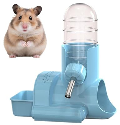 Borraccia Per Criceti - Distributore di Snack Antigoccia,Bevitore Per Piccoli Animali Con Design A Rotolante - Adatto A Conigli Furetti Scoiattoli Ricci Cincillà Gerbilli Gabbie E Trasportini