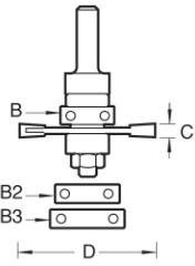 Trend 342 X 1/2 Jointer Set