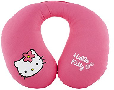 Hello Kitty KIT1033 Nackenkissen, Medium, Rosa