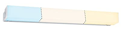 Paulmann 78948 LED Deckenleuchte Spiegelleuchte Luno IP44 White Switch 670lm 230V 6W Alu eckig Metall, Kunststoff 2700 K