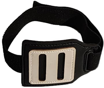 PiGGyB SOO Wildleder-Armband für Apple iPod Nano 6 Generation & iPod Shuffle 1., 2., 3., 4. und 6. Generation, Modelle A1373, A1271, A1204, A1112, A1051