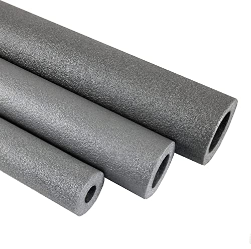 Scorprotect® Graue PE Rohrisolierung angeschlitzt 1 Meter Stange (42 x 25 x 1 Meter)