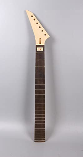 Jackson Gitarrenhals, 22 Bünde, 64,8 cm, Ahorn-Rosenholz, Griffbrett, umgekehrter Kopf, Gitarrenhals