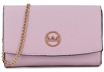 A2ZUKFASHION Bolso de piel sintética para mujer, bolso de mano para fiesta, graduación, bolso de mano para boda, bolso de noche, Lila
