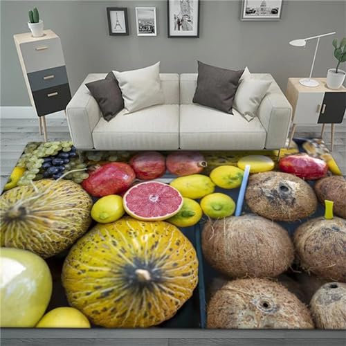 AU-OZNER flickenteppich waschbar Rot-lila Teppich, antistatischer Krabbelmatten-Bodenteppich für Sofasshaggy Teppich,rötliches Lila,60x110cm