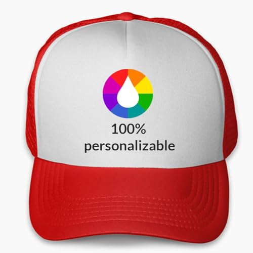 Gorra Personalizada Trucker · Personalizable 100% con Fotos y Textos · Gorra para Deporte, Publicidad, Empresa, Acampada, Viaje, Regalo Original