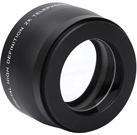 58 Mm 2-fache Vergrößerung, Universelles Telekonverter-Teleobjektiv, Hochauflösendes Kamerazubehör