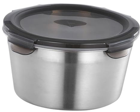 IMIKEYA Cassetto Per Frutta E Verdura In Acciaio Inox Contenitore Per Pranzo Sigillato Per Alimenti Scatole Contenitore Bento Frigorifero Scatola Di Cibo Contenitore