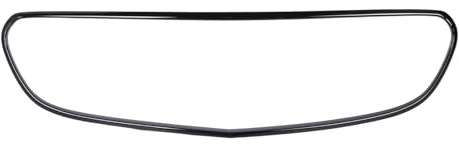 Kühlergrill-Einfassung, Ille Surround T 2128852574 Ersatz für E-Klasse W212 2 Face 2014 Bis 2016, Glänzend Schwarz (glänzend schwarz)