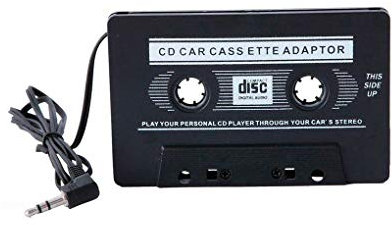 KBOLAE Adattatore per cassette da auto, lettore CD e MP3, 3,5 mm, da AUX a nastro per auto, accessorio automobilistico
