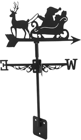 TOYANDONA Banderuola in Ornamento Decorativo Indicatore di Direzione del Vento per Tetto o Giardino Design Semplice e Pratico da Installare