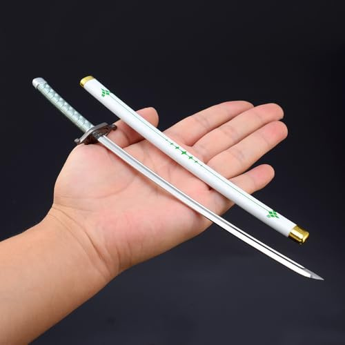 nyyuqi 1/6 Scale 10.23'' Samurai Sword Katana W/Scabbard Metal Fit for 12'' Action Figure Custom (#010)