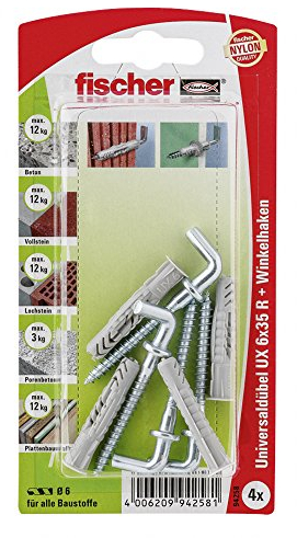 Fischer 94258 SB Uni-Dübel UX6X35 RHKX1