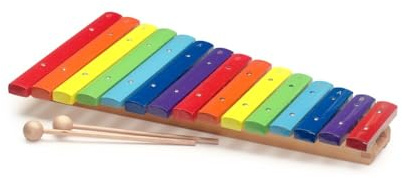 Stagg XYLO-J15 RB Xylophone mit 15-Keys rainbow