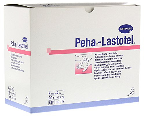 PEHA-LASTOTEL Fixierbinde 8 cmx4 m 20 Stück