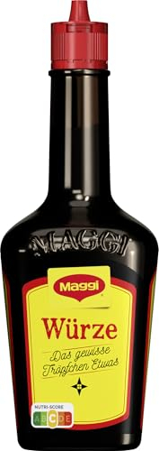 MAGGI Würze, für Suppen, Eintöpfe, Burger oder Wraps, würziger Geschmack, 1er Pack (1 x 250g)