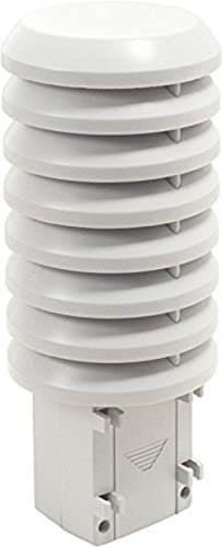 Technoline MA 10250 2 in 1 Zusatzsensor Thermo-Hygro für das Mobile Alerts System und Repeater für den Windsensor, 7 x 7 x 18,5 cm, weiß
